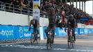 Último kilómetro y esprint final que ha decidido al vencedor de la París-Roubaix&#8230;
