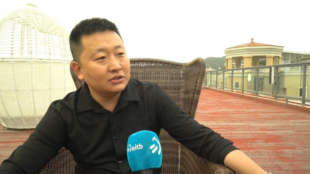 Yang Yu, exingeniero jefe de Evergrande. Imagen: EITB Media