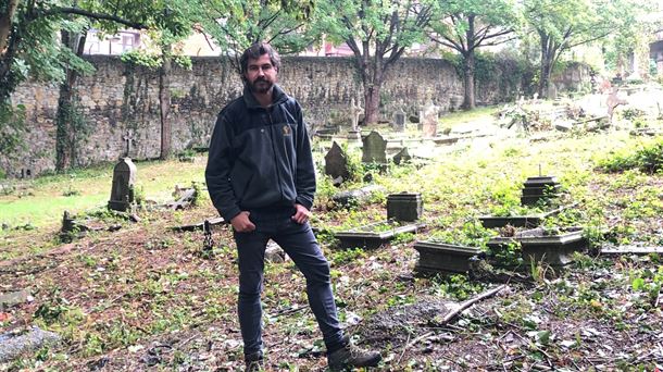 De cementerio a parque, la transformación del cementerio de Begoña
