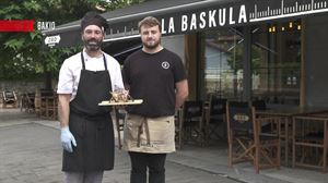 Kataluniar eta euskal gastronomiaren arteko fusioa, Bakioko La Baskulan