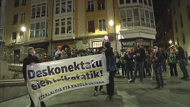 Concentración en Vitoria-Gasteiz.