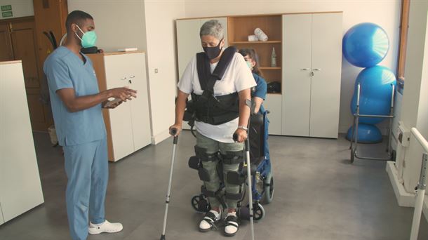 Bizkaian eginiko errehabilitaziorako robotak