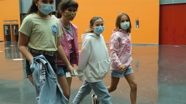 ''Go!azen'' telesailaren aurrestreinaldia BECen. (Irudia: EITB Media)