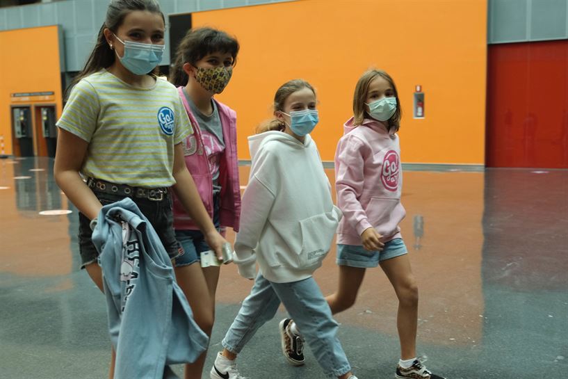 ''Go!azen'' telesailaren aurrestreinaldia BECen. (Irudia: EITB Media)