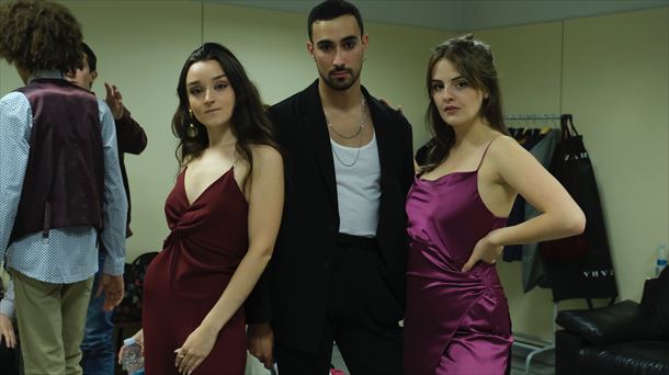 ''Go!azen'' telesailaren aurrestreinaldia BECen. (Irudia: EITB Media)