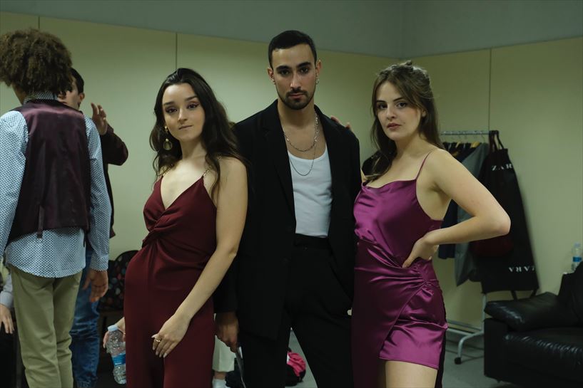 ''Go!azen'' telesailaren aurrestreinaldia BECen. (Irudia: EITB Media)