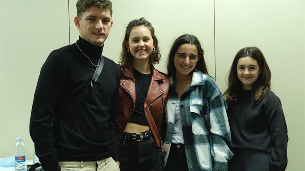 ''Go!azen'' telesailaren aurrestreinaldia BECen. (Irudia: EITB Media)