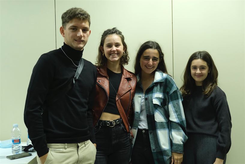 ''Go!azen'' telesailaren aurrestreinaldia BECen. (Irudia: EITB Media)