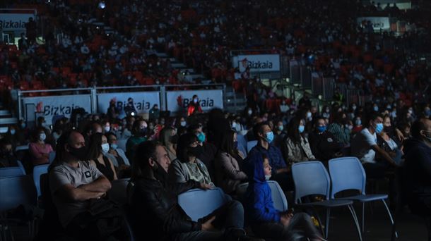 ''Go!azen'' telesailaren aurrestreinaldia BECen. (Irudia: EITB Media)