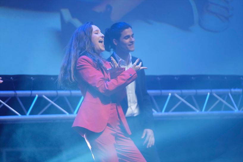 ''Go!azen'' telesailaren aurrestreinaldia BECen. (Irudia: EITB Media)