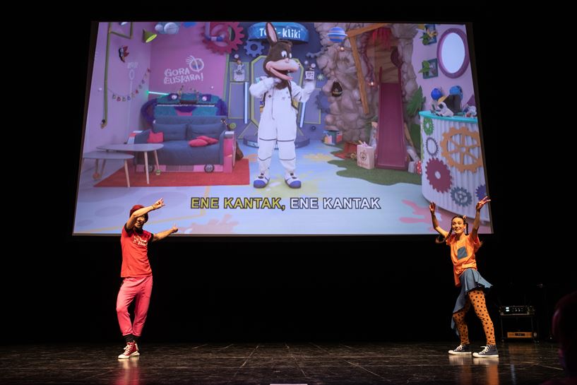 3 kluba eta 3 Ene Kantak Kursaalen. (Irudia: EITB Media)