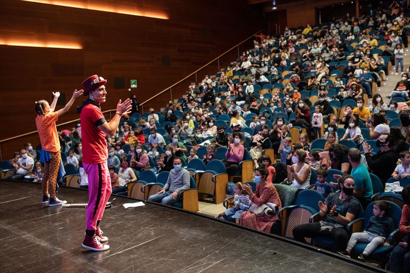 3 kluba eta 3 Ene Kantak Kursaalen. (Irudia: EITB Media)