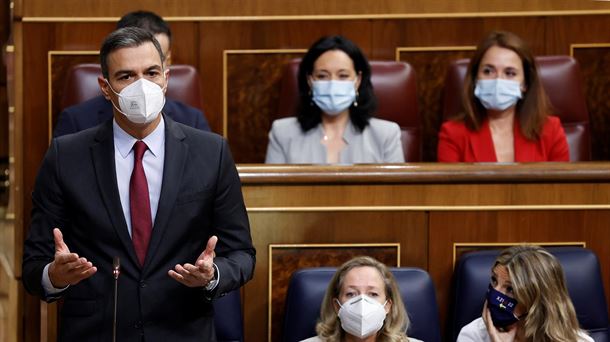 Pedro Sánchez en el Congreso de los Diputados