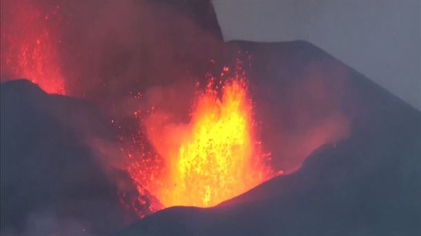 Volcán de La Palma. Imagen: EITB Media