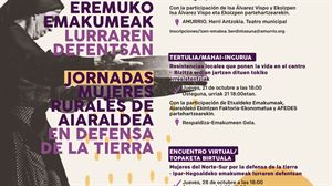 Jornadas sobre las Mujeres Rurales de Aiaraldea