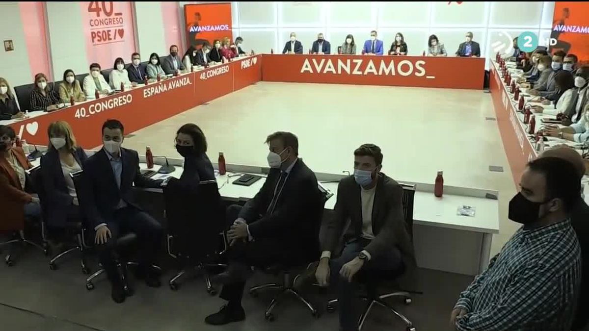 Ejecutiva del PSOE. Imagen: EITB Media
