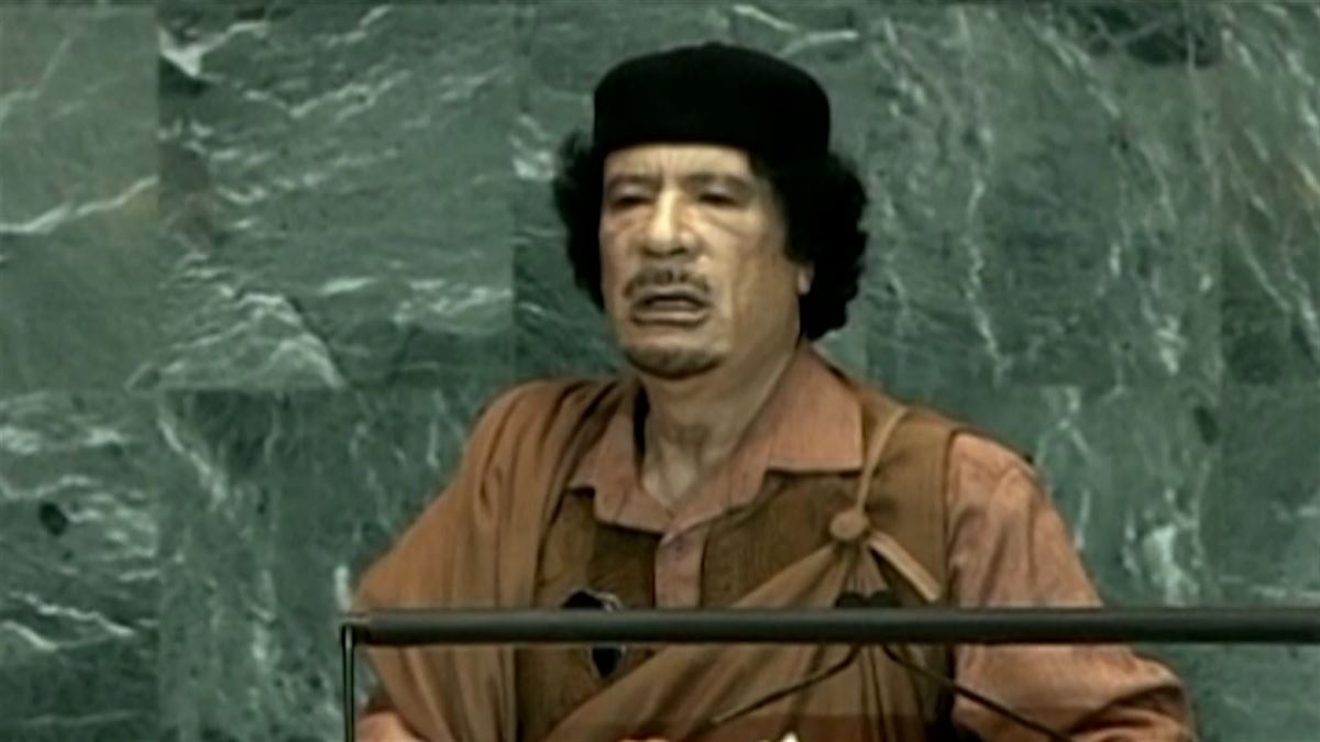 Muamar el Gadafi. Irudia: EITB Media