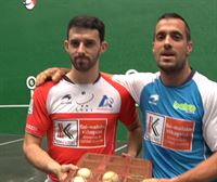 Altuna y Bengoetxea se enfrentarán por una plaza en las semifinales del Cuatro y Medio