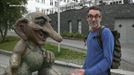 En busca del troll, el ''basajaun noruego'' con Antonio de Tudela