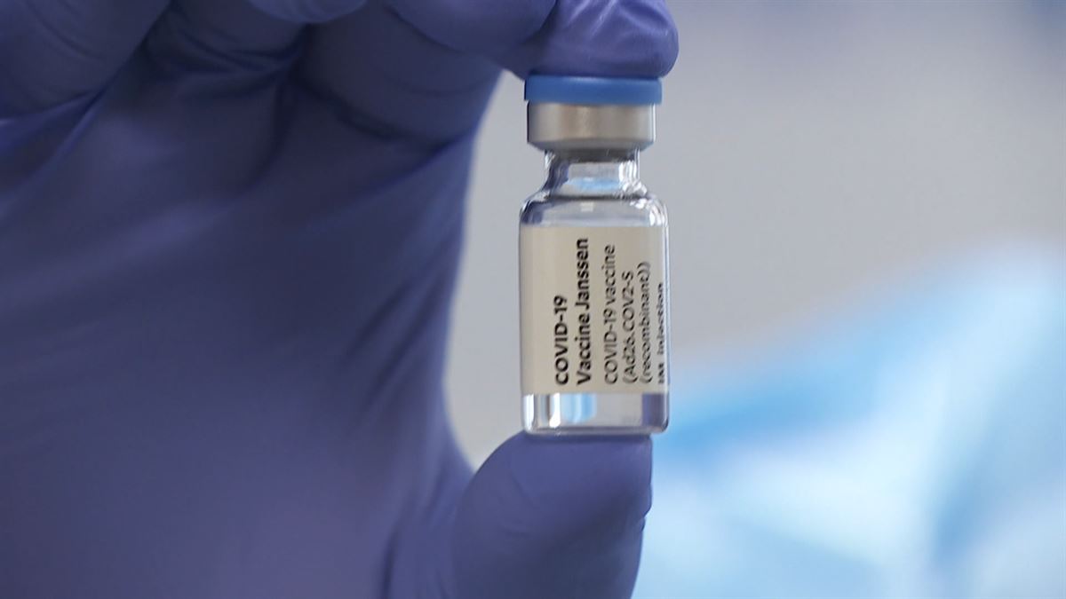 Vacuna de Janssen. Imagen: EITB Media