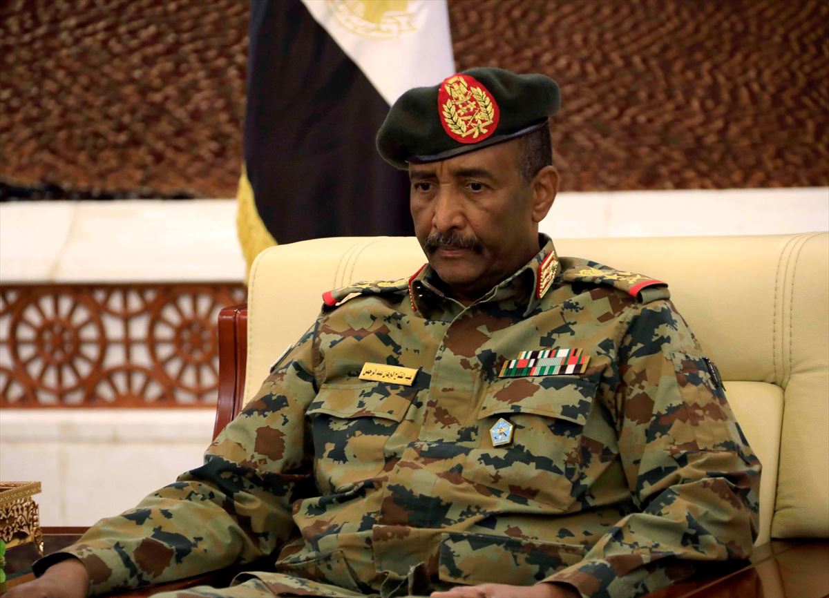 Líder militar Abdel Fattah Abdelrahman Burhan.