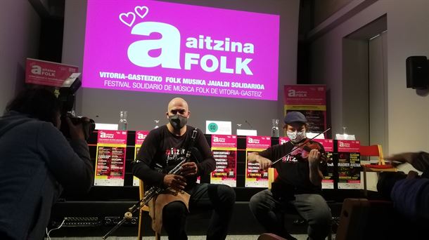 La música tradicional y la solidaridad, unidas en el regreso de Aitzina Folk