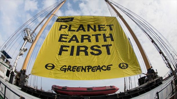 Protesta de Greenpeace