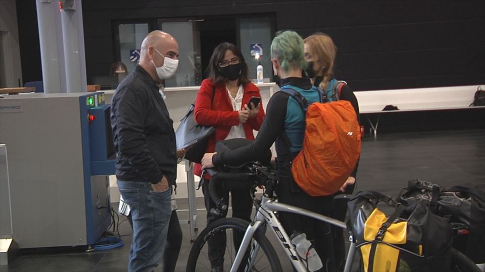 Con Andoni Aldekoa, director general de EITB. Foto: EITB