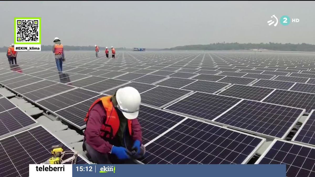 Se fomentarán las energías renovables. Imagen obtenida de un vídeo de EITB Media.