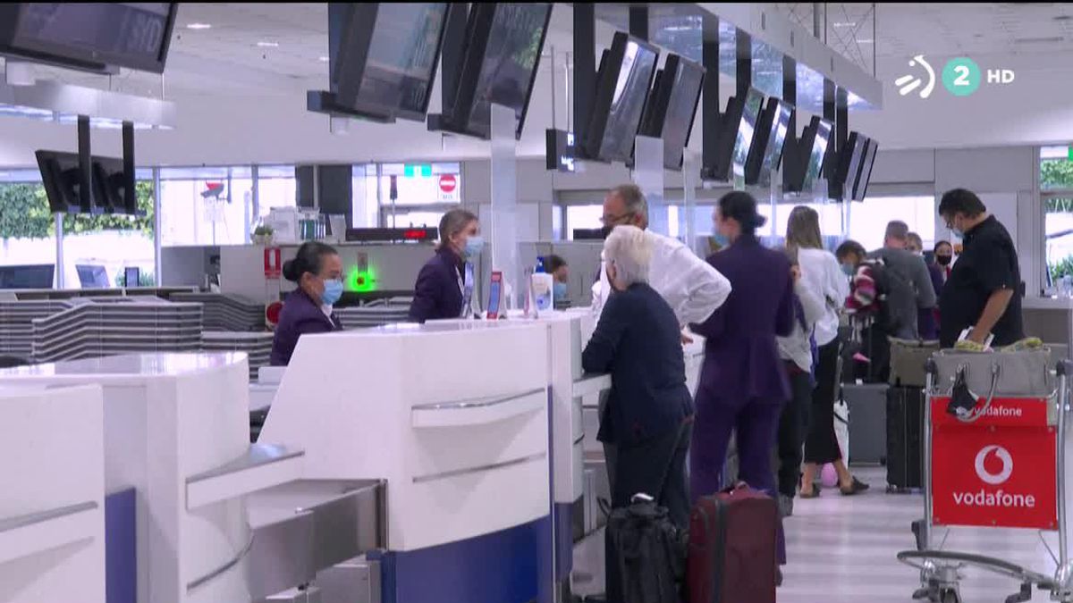 Aeropuerto de Australia. Imagen obtenida de un vídeo de Agencias.