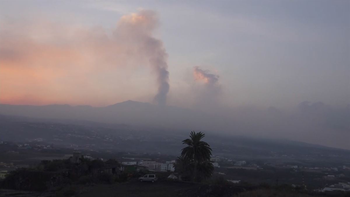 El volcán de La Palma
