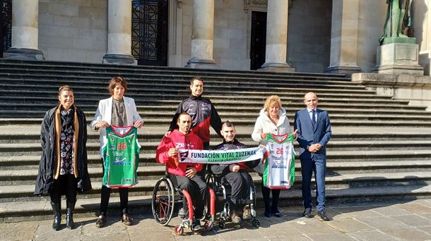 El Club Zuzenak competirá en marzo en la Euroliga 3 de baloncesto en silla de ruedas