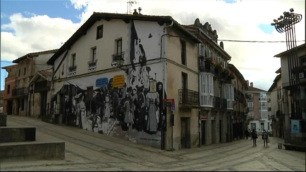 Salvatierra (Álava). Imagen obtenida de un vídeo de EiTB Media.