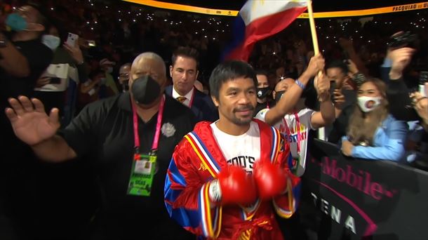 El boxeador Manny Pacquiao.