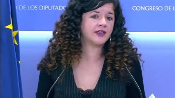 Sofía Castañón: "El incumplimiento del acuerdo de Gobierno es lo que pone en peligro la coalición"