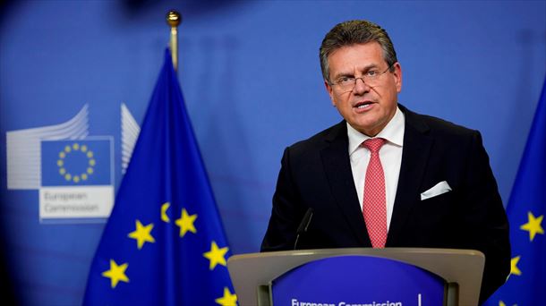 El vicepresidente de la CE para Relaciones Interinstitucionales, Maros Sefcovic. Foto: EFE