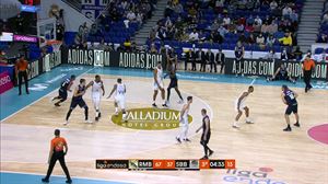 El Real Madrid arrolla al Bilbao Basket (95-61)