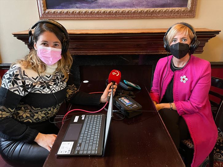 María Suárez y Arantxa Tapia