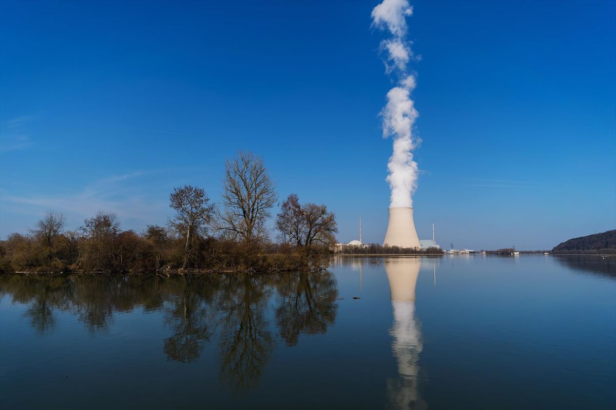 Una central nuclear en Alemania. Foto: EFE