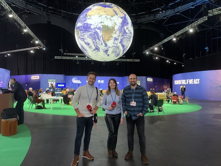 Ramsden, María Suárez e Iñaki Larrañaga