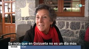 Todo listo en Goizueta para el partido homenaje a Aimar Olaizola