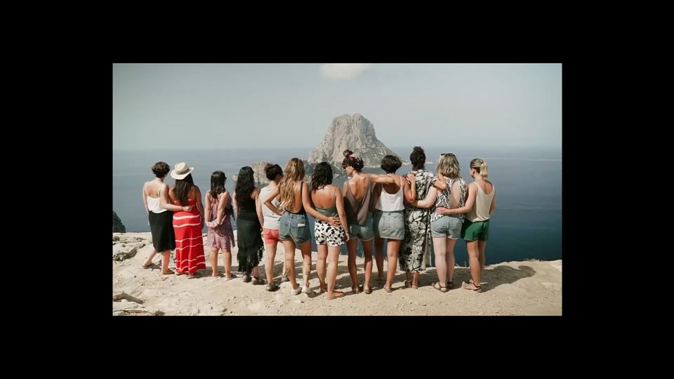 Zuriñe Hidalgo en Ibiza, 2020