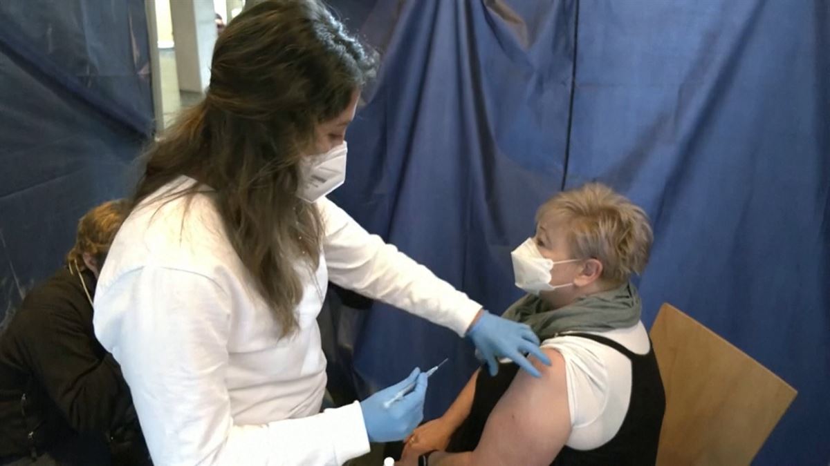 Vacunación en Alemania. Imagen: EITB Media