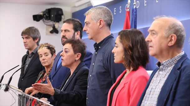 EH Bildu en el Congreso de los Diputados. Foto: EH Bildu