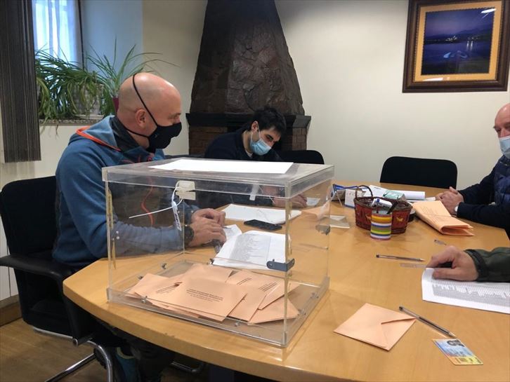 Mesa Electoral del concejo de Legutio