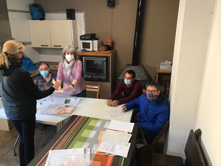 Componentes de la Mesa Electoral del concejo de Maeztu  (Arraia-Maeztu)