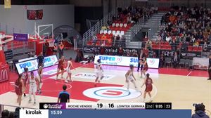 El Lointek Gernika pierde contra La Roche Vendée y se complica el pase a la siguiente fase de la Eurocup