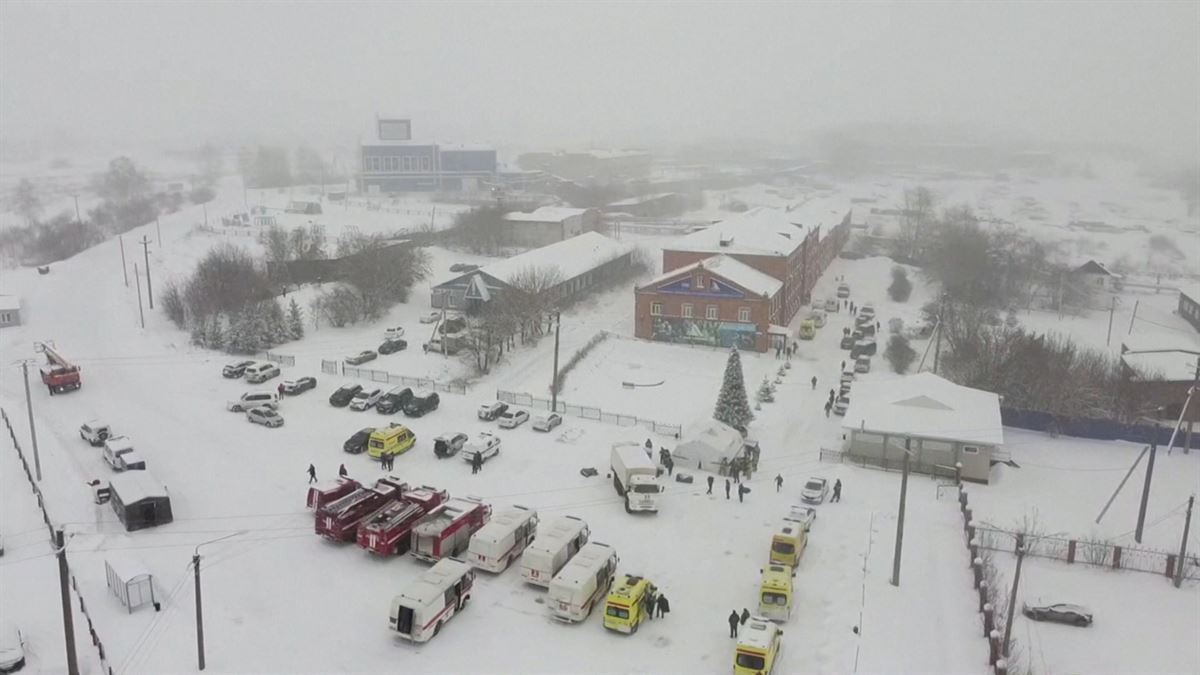 Accidente minero en Siberia
