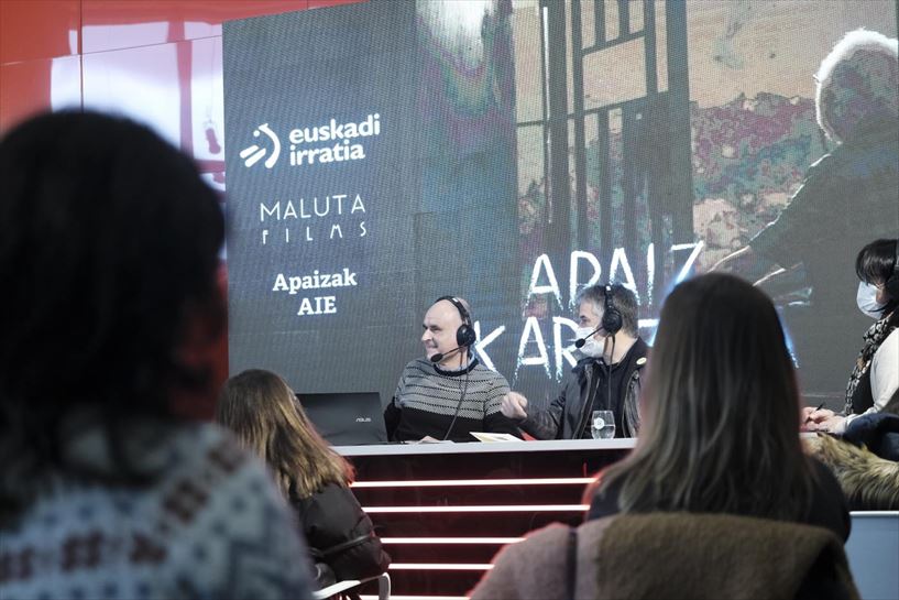 Apaiz Kartzela filmaren aurrestreinaldia