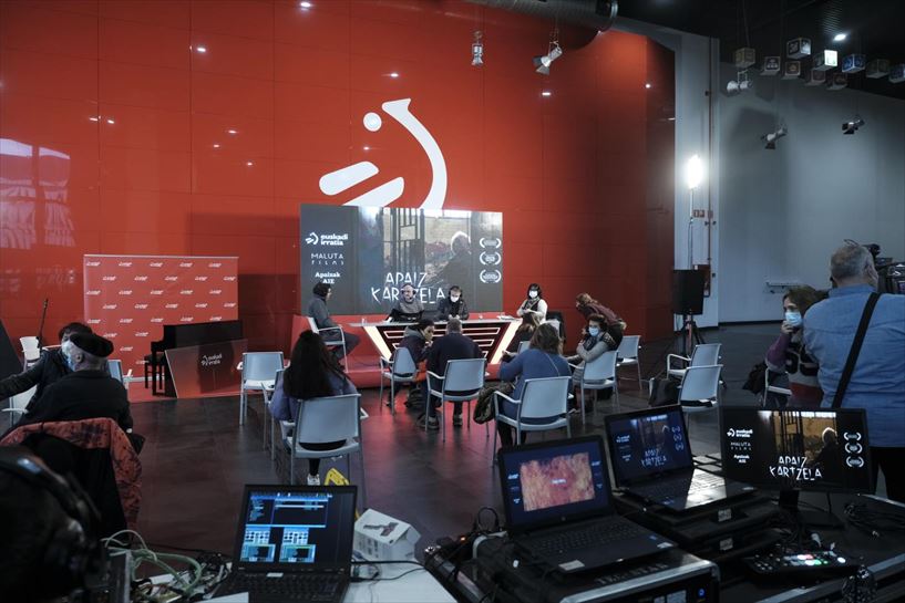 Apaiz Kartzela filmaren aurrestreinaldia